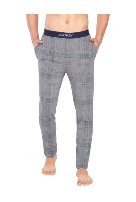 Mens grey pyjama online bottoms