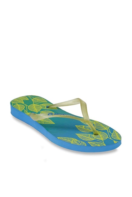 Amazonas Enjoy Yellow \u0026 Blue Flip Flops 