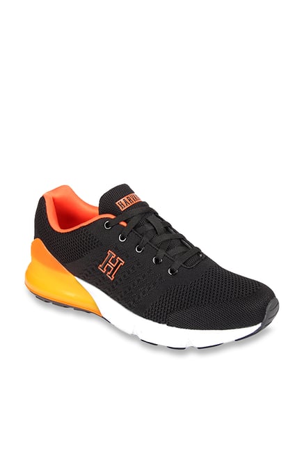 Harvard Black Running Shoes