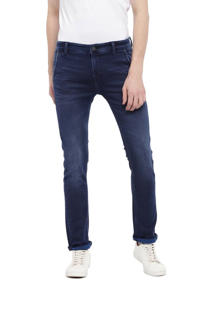 Buy Easies by Killer Blue Slim Fit Lightly Washed Jeans for Men's