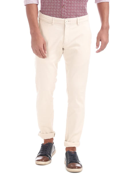 Buy Ruggers Solid Trousers Online In India