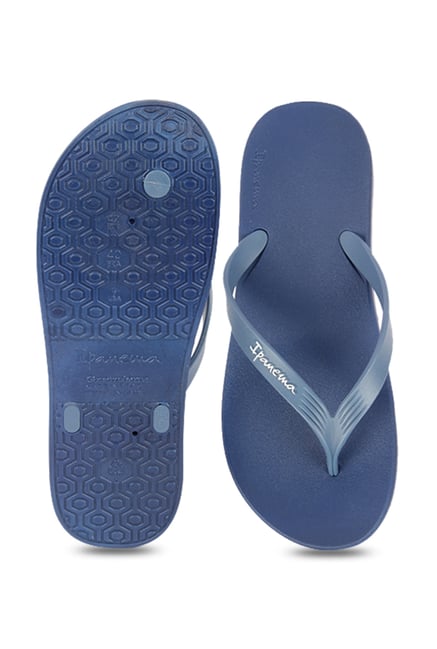 Buy Ipanema Posto Navy Blue Flip Flops for Men at Best Price