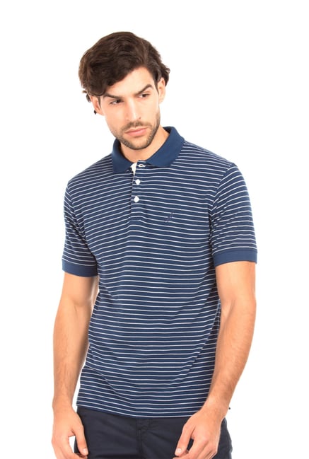 Slim Fit Nautica Golf Shirts Buy Nautica Navy Slim Fit Cotton Polo