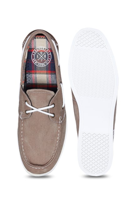 Buy Aeropostale Hobuck Brown Boat Shoes for Men at Best Price @ Tata CLiQ