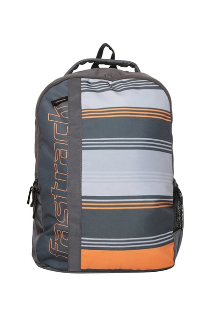 fastrack grey backpack