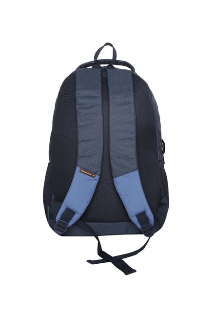 Fastrack Navy Solid Polyester Laptop Backpack