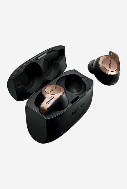 Jabra elite 65t alexa enabled true wireless earbuds with charging outlet case