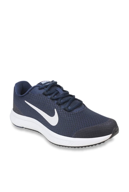 nike runallday navy blue running shoes