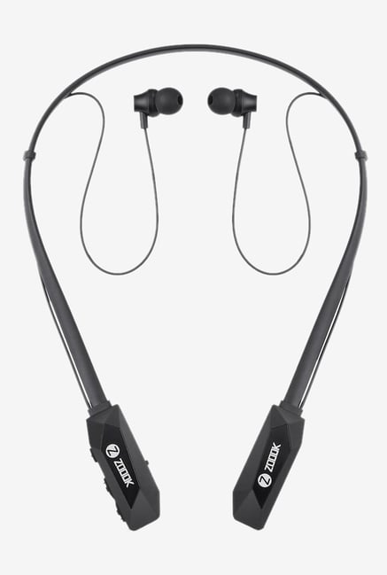 Zoook Zb-Jazz Claws Bluetooth Neckband With Mic (Black)