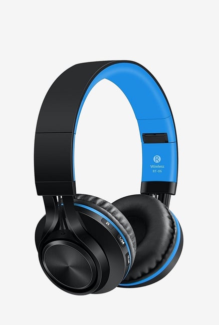bluetooth headphones blue colour