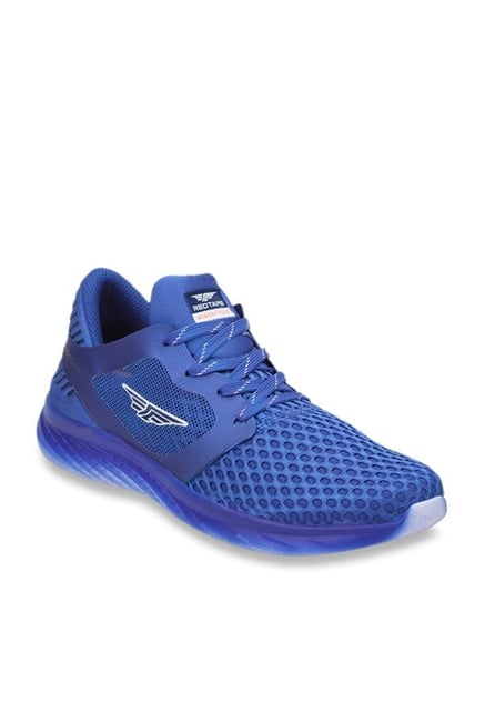 red tape men blue walking shoes