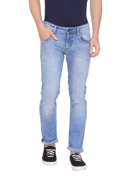 Buy Lee Blue Comfort Fit Jeans for Men Online @ Tata CLiQ