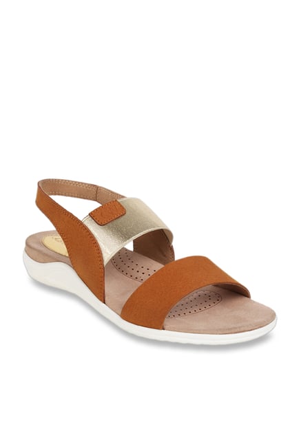 catwalk tan sandals