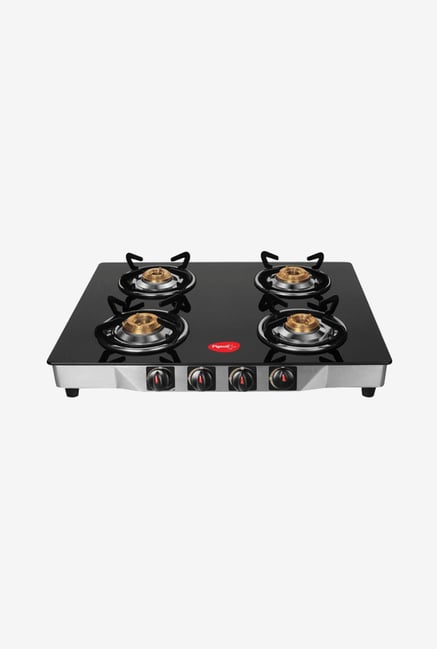 Buy Pigeon Sterling 4 Burner Gas Cooktop Black Online At Best