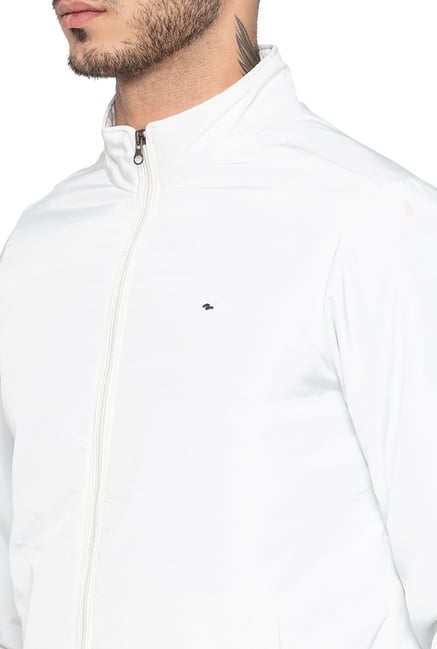 spykar white jacket
