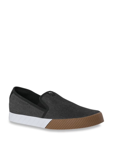 puma men's sf slip on track sneakers