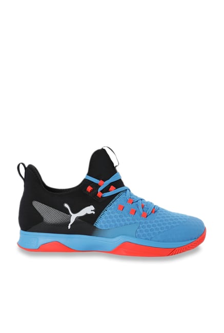 Buy Puma Rise XT 3 Blue Azur & Black Badminton Shoes for Men at Best Price @ Tata CLiQ