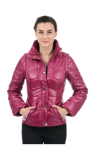 Buy Nautica Pink Quilted Jacket for Women Online Tata CLiQ