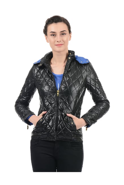 Buy Nautica Black Quilted Jacket for Women Online Tata CLiQ