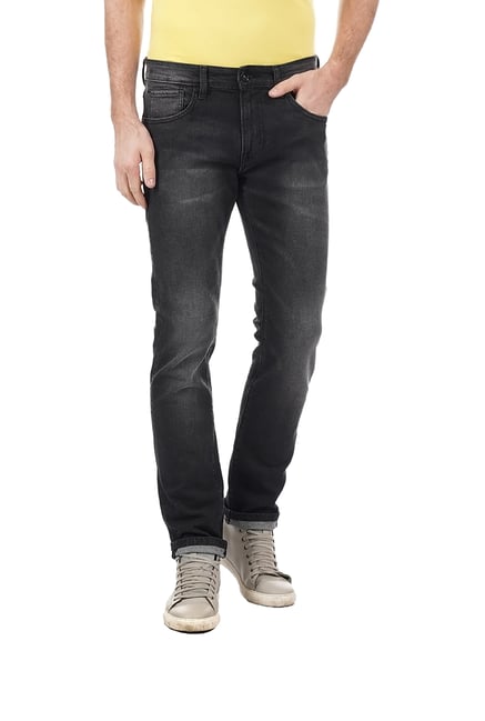 Pepe Jeans Black Slim Fit Low Rise Jeans