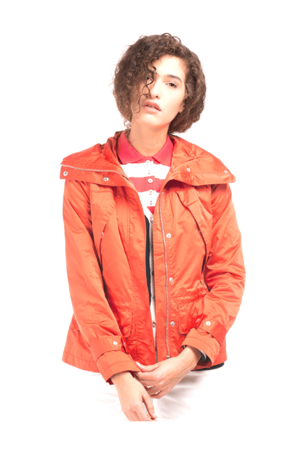 Buy Nautica Orange Regular Fit Jacket for Women Online Tata CLiQ