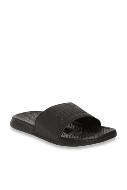 puma men's popcat slide sandal