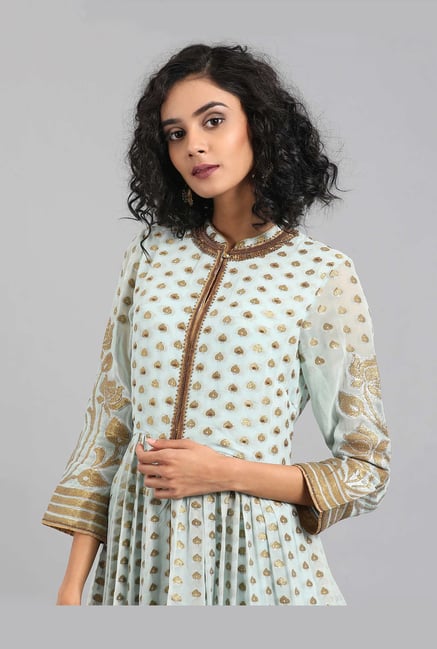 floral printed anarkali suits