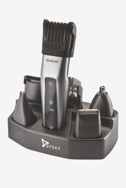 Syska UltraGroom HT3052K Grooming Kit (Black/Grey)