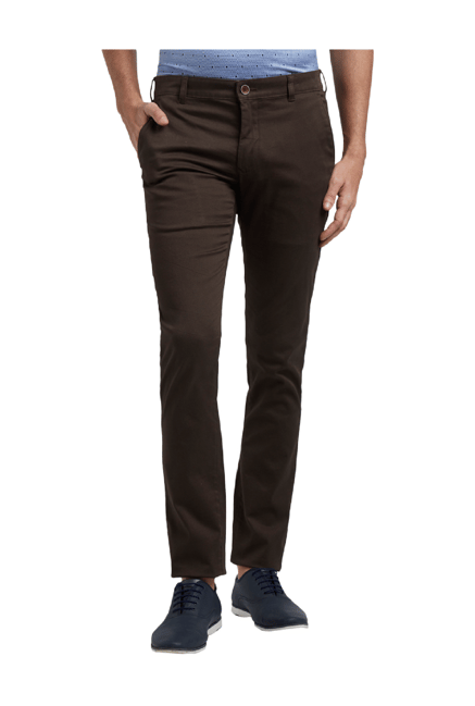 Colorplus Blue Regular Flat Trousers  Buy Colorplus Blue Regular Flat Trousers  Online at Low Price in India  Snapdeal
