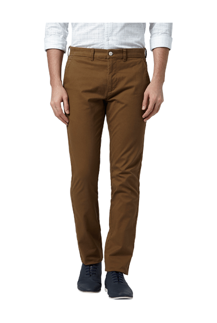 smart casual brown pants