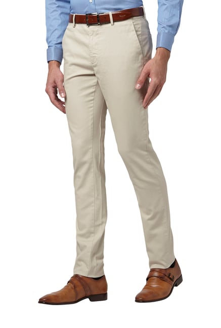 Park Avenue Grey Trousers - Buy Park Avenue Grey Trousers online in India