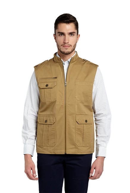 sleeveless cotton jackets for mens