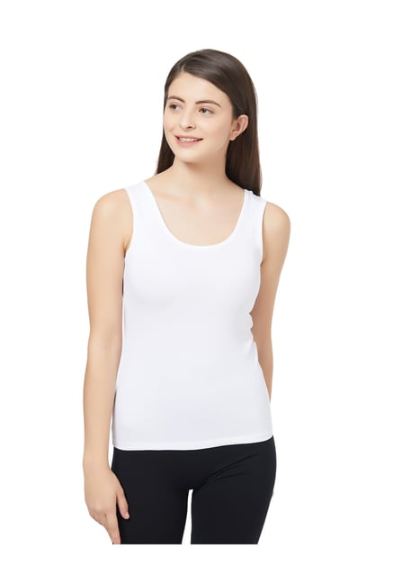 women's cotton camisole white