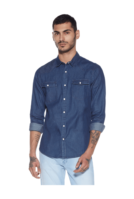nuon denim shirt