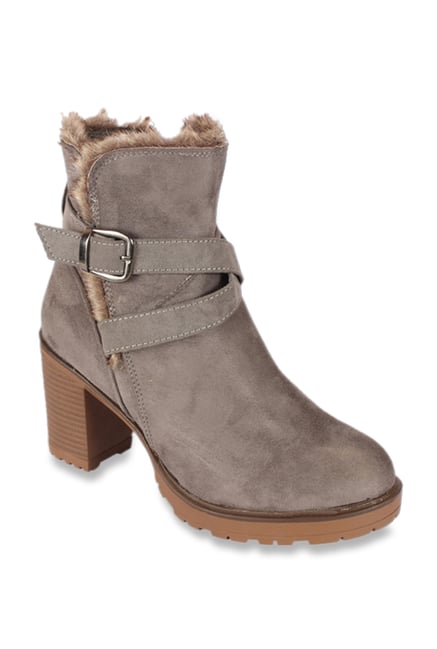 Notion London Grey Casual Booties