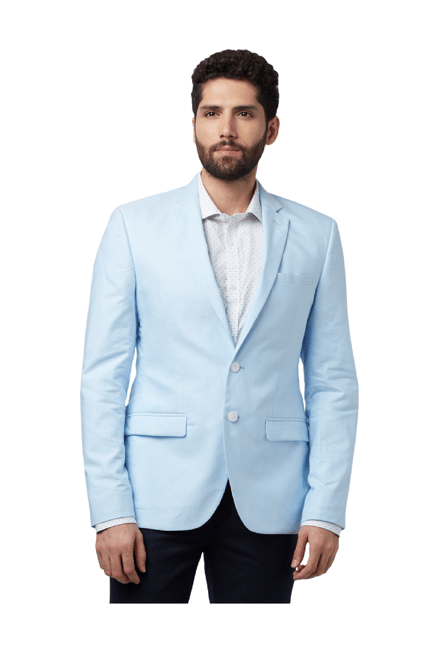 light sky blue blazer