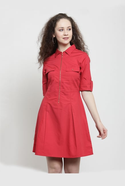 Latin Quarters Red Mini Dress Price in India