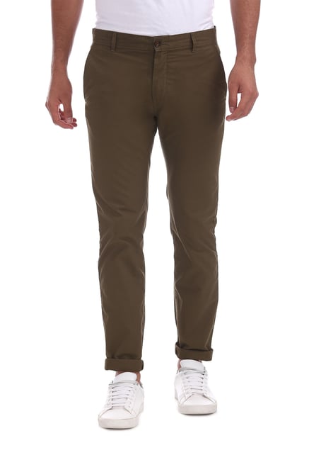 Buy Khaki Trousers  Pants for Men by Arrow Sports Online  Ajiocom