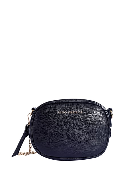 lino perros black handbag