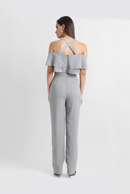 kazo grey jumpsuit