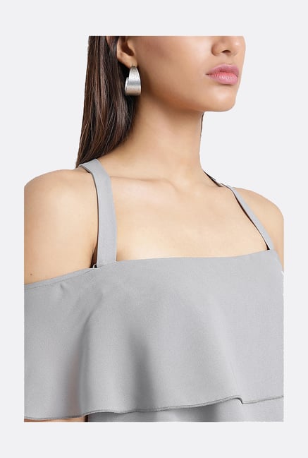 kazo grey jumpsuit