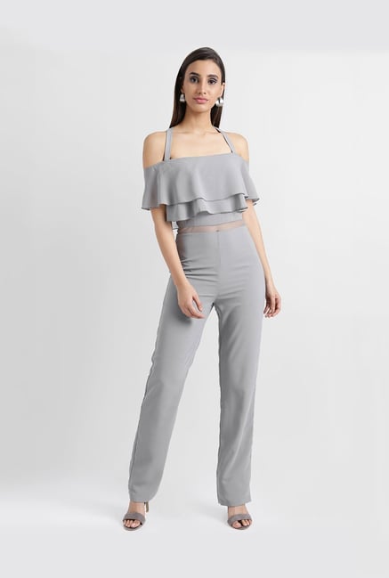 kazo grey jumpsuit