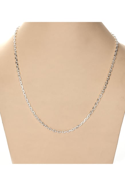Buy Clara 92.5 Sterling Silver Chain Online At Best Price @ Tata CLiQ