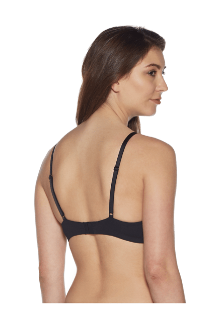 Wunderlove by Westside Black Supersoft Non-Padded Bra Price in India, Full  Specifications & Offers