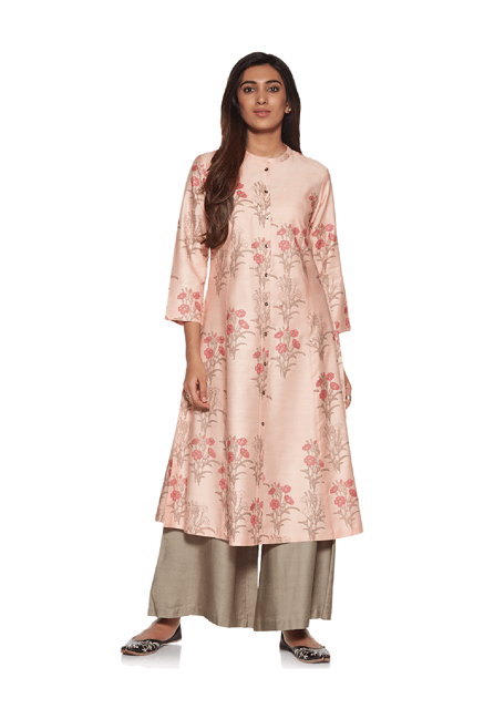 zuba by westside pink kurta