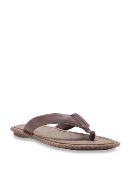 Franco Sarto Ina Leather Toe Loop Ankle Strap Thong Sandals | Dillard's