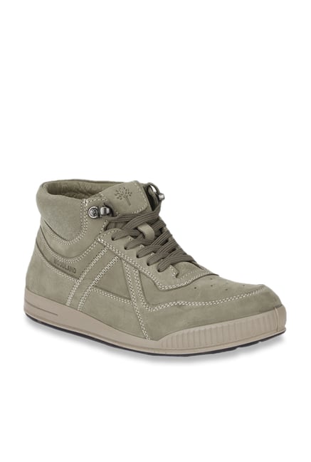 woodland khaki casual sneakers