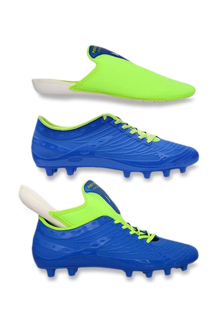 Nivia Dominator Blue Football Shoes 