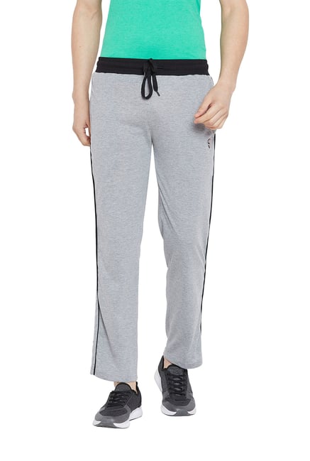 Duke Grey Regular Fit Cotton Track Pants