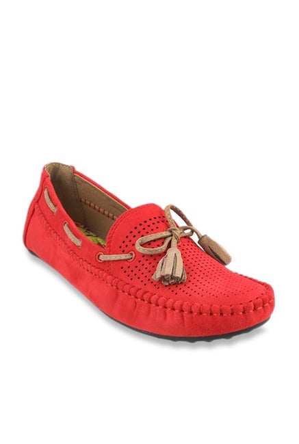 red boat shoes womens